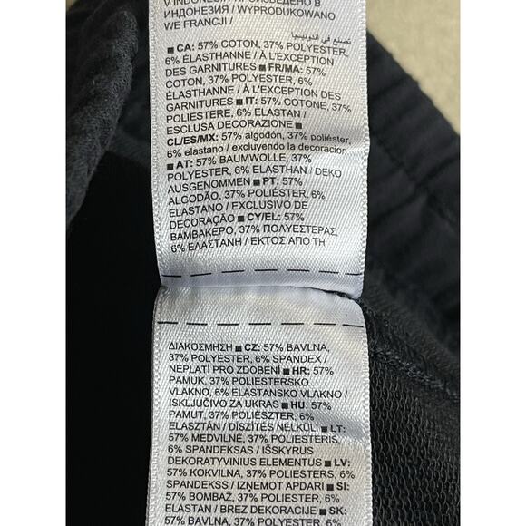 Athleta Pants Womens S Black Retroterry Athletic tapered Jogger Sweatpants - Picture 11 of 14